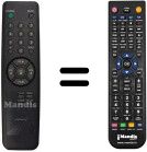 Telecomando equivalente LG 6710V00039C Telecomando equivalente LG 6710V00039C