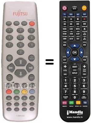 Telecomando equivalente Fujitsu P-RM1000ES