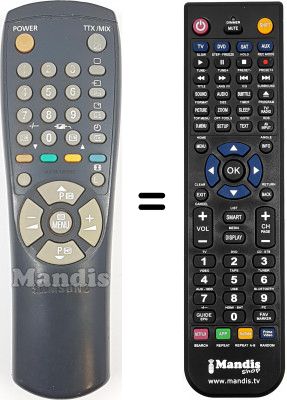 Telecomando equivalente Blaupunkt AA59-10107C