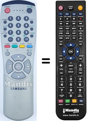 Telecomando equivalente Samsung AA59-00116B Telecomando equivalente Samsung AA59-00116B