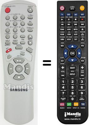 Telecomando equivalente Samsung SV430F Telecomando equivalente Samsung SV430F