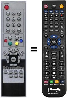 Telecomando equivalente RCL-05