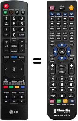 Telecomando equivalente LG 32LK430 Telecomando equivalente LG 32LK430