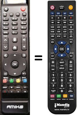 Telecomando equivalente AMI001