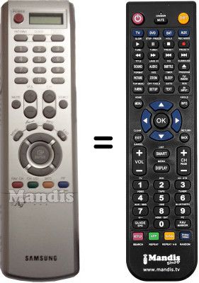 Telecomando equivalente Samsung CW29A208PYX/XEC Telecomando equivalente Samsung CW29A208PYX/XEC