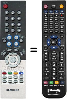 Telecomando equivalente Samsung LE32R86WDX/XEU Telecomando equivalente Samsung LE32R86WDX/XEU