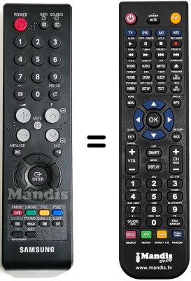 Telecomando equivalente Samsung LS19PMASF/EDC Telecomando equivalente Samsung LS19PMASF/EDC