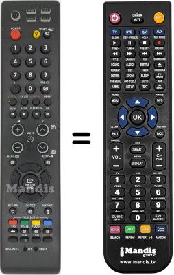 Telecomando equivalente Samsung PS42C96HDXXEU Telecomando equivalente Samsung PS42C96HDXXEU