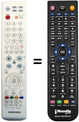 Telecomando equivalente Samsung BN59-00617A Telecomando equivalente Samsung BN59-00617A