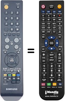 Telecomando equivalente Samsung SYNCMASTER T260 HD Telecomando equivalente Samsung SYNCMASTER T260 HD