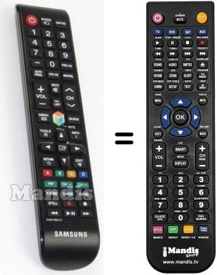 Telecomando equivalente BN59-00855A Telecomando equivalente BN59-00855A
