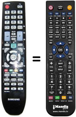 Telecomando equivalente BN59-00863B Telecomando equivalente BN59-00863B