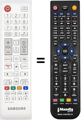 Telecomando equivalente Samsung LE46A568P3MXZF Telecomando equivalente Samsung LE46A568P3MXZF