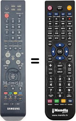 Telecomando equivalente Samsung PS42C7HDX / /XET Telecomando equivalente Samsung PS42C7HDX / /XET