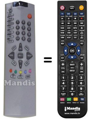 Telecomando equivalente Akai CTB32PK8A