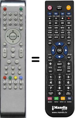 Telecomando equivalente Belson BSV1989