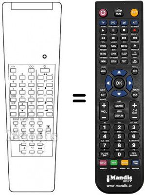 Telecomando equivalente Samsung CB685W Telecomando equivalente Samsung CB685W