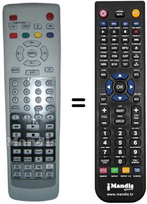 Telecomando equivalente REMCON126