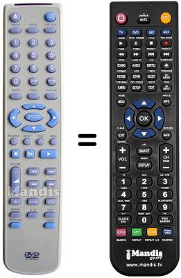 Telecomando equivalente REMCON1016 Telecomando equivalente REMCON1016