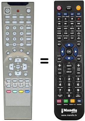 Telecomando equivalente REMCON741