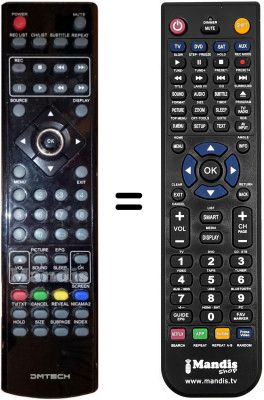 Telecomando equivalente DMTech DMLED24TB-FHDH3