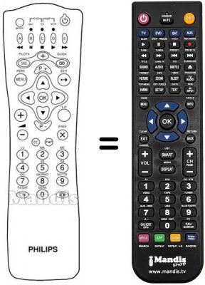 Telecomando equivalente REMCON998 Telecomando equivalente REMCON998