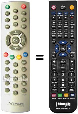 Telecomando equivalente REMCON887