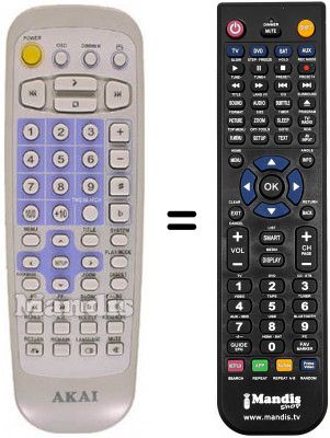 Telecomando equivalente REMCON1243