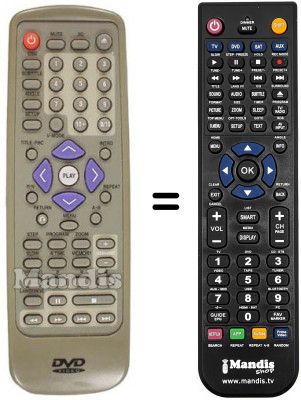 Telecomando equivalente REMCON564