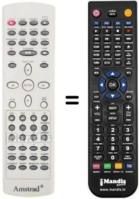 Telecomando equivalente REMCON155