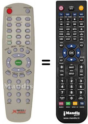 Telecomando equivalente REMCON943