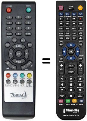 Telecomando equivalente REMCON1196