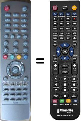 Telecomando equivalente Aeg R-23E