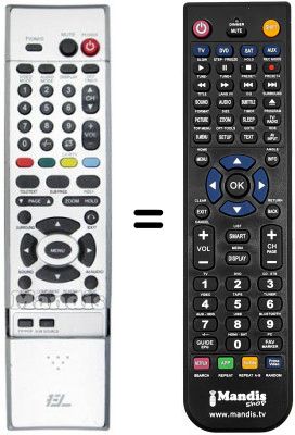 Telecomando equivalente REMCON631