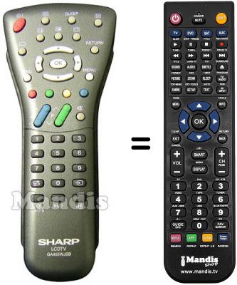 Telecomando equivalente GA455WJSB