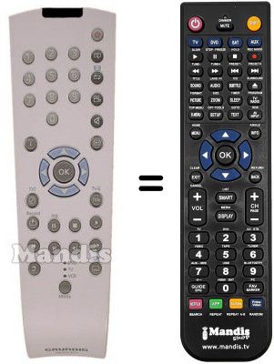 Telecomando equivalente REMCON912 Telecomando equivalente REMCON912