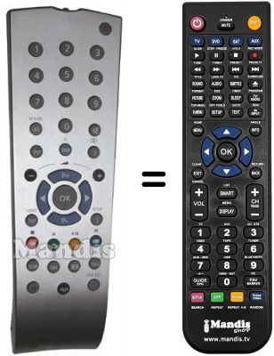 Telecomando equivalente Grundig LXW82-7635CONNECT