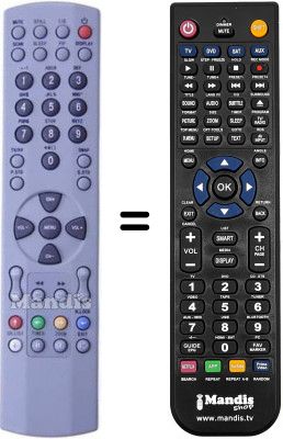 Telecomando equivalente Haier L37V6-A8