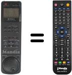 Telecomando equivalente Hitachi 5615141