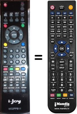 Telecomando equivalente i-Joy IDI32PPB11