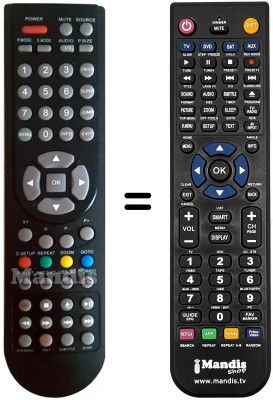 Telecomando equivalente i-Joy IDI32PPB12