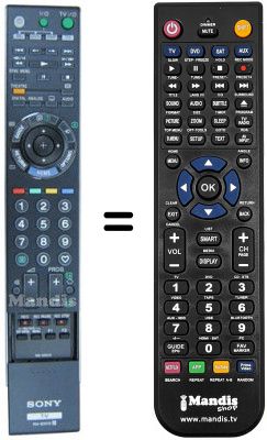 Telecomando equivalente REMCON673 Telecomando equivalente REMCON673