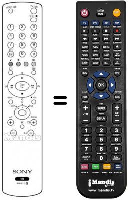 Telecomando equivalente REMCON1172 Telecomando equivalente REMCON1172