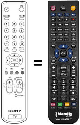 Telecomando equivalente REMCON1207 Telecomando equivalente REMCON1207