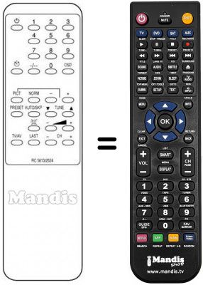 Telecomando equivalente REMCON352