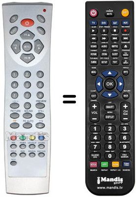 Telecomando equivalente REMCON1292