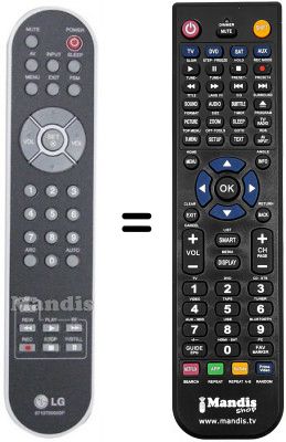 Telecomando equivalente LG M4210C Telecomando equivalente LG M4210C