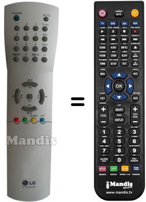 Telecomando equivalente LG CE-21S18ET Telecomando equivalente LG CE-21S18ET