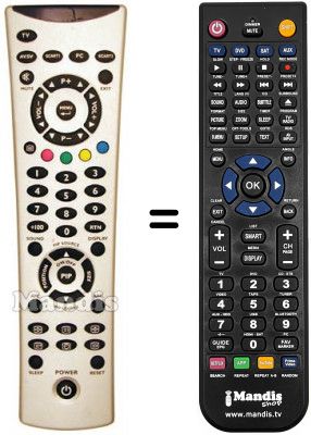 Telecomando equivalente Medion REMCON1232