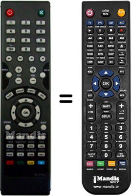 Telecomando equivalente Matsui RC-SY023